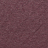 Burgundy Marl Ponte Knit, Poly-Viscose