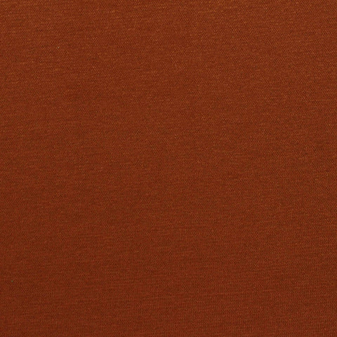 Polyester Viscose Stretch Rib Knit Fabric, 200 gsm, 150 cm — Brown, ref EF-238355