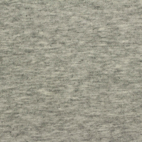 Grey Marl Interlock Knit, Polyester, 170 gsm