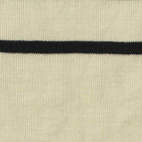 Black Horizontal-Stripe Knit, Cotton — texture