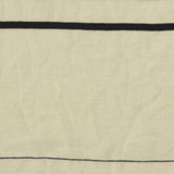 Black Horizontal-Stripe Knit, Cotton