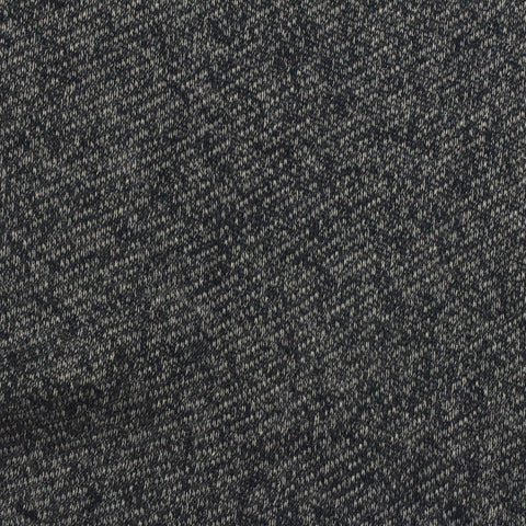Dark Grey Marl French Terry, Poly-Viscose, 175 gsm