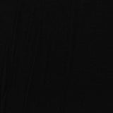 Viscose Stretch Jersey Knit Fabric, 162 gsm, 160 cm — Black