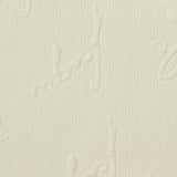 White Tone-on-Tone Jacquard