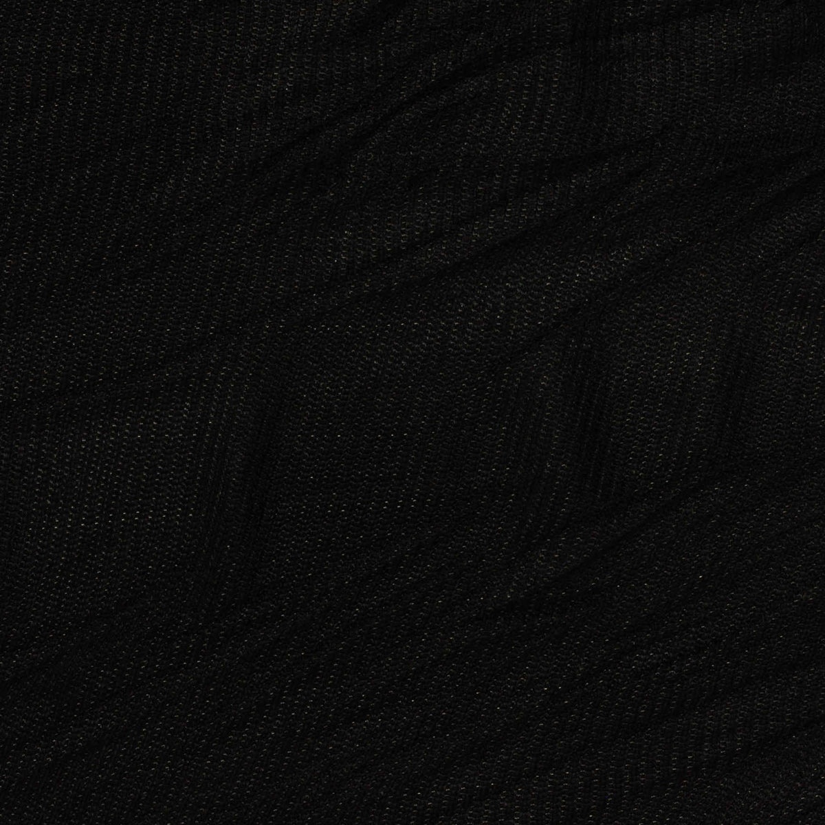 Black Marl Rib Knit, Viscose, 170 gsm