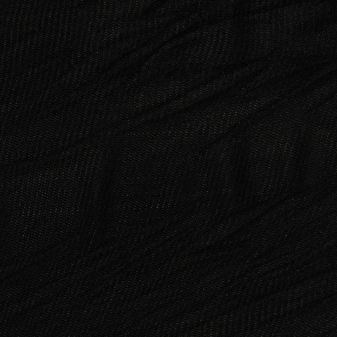 Black Marl Rib Knit, Viscose, 170 gsm