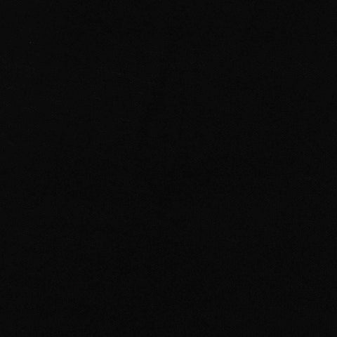 100% Viscose Interlock Knit Fabric, 230 gsm, 160 cm — Black