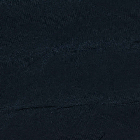 Viscose Stretch Jersey Knit Fabric, 190 gsm, 150 cm — Navy
