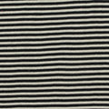 Black Horizontal-Stripe Rib Knit, 240 gsm, 150 cm, ref EF-238419
