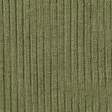 Rib Knit Fabric, 220 gsm, 120 cm — Green — texture