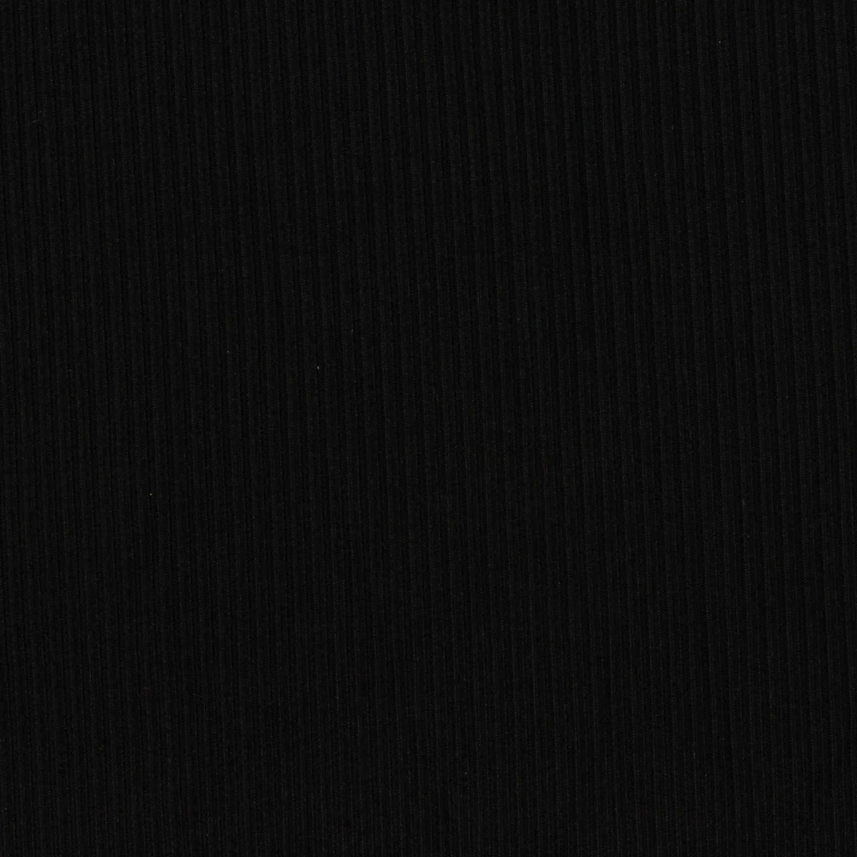 Polyester Stretch Milk Silk Knit Fabric, 275 gsm, 180 cm — Black