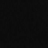 Polyester Stretch Milk Silk Knit Fabric, 275 gsm, 180 cm — Black