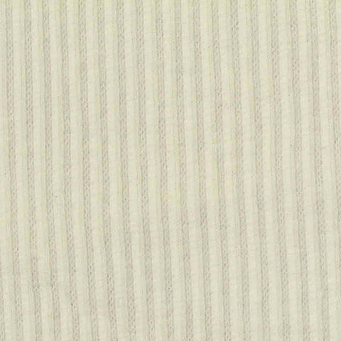 Beige Stripes Rib Knit, 255 gsm