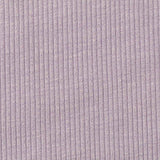 Viscose Stretch Rib Knit Fabric, 260 gsm, 130 cm — Purple — texture