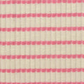 Pink Horizontal-Stripe Jacquard, Cotton-Poly, 300 gsm
