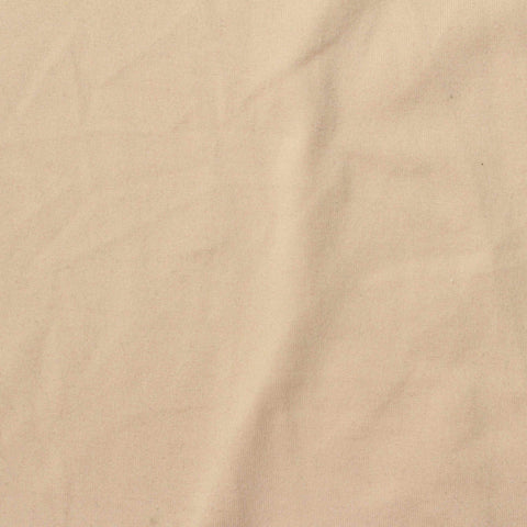 Polyester Stretch Milk Silk Knit Fabric, 200 gsm, 170 cm — Beige