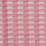 Pink Check Jacquard, Nylon — texture