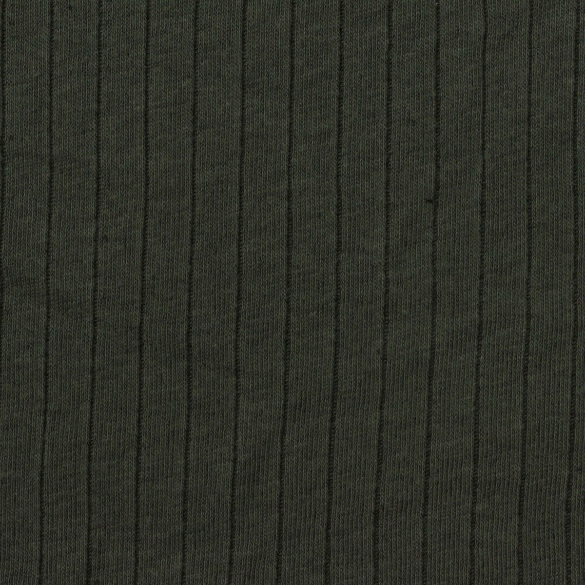 Viscose Polyester Rib Knit Fabric, 180 gsm, 188 cm — Green