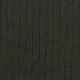 Viscose Polyester Rib Knit Fabric, 180 gsm, 188 cm — Green