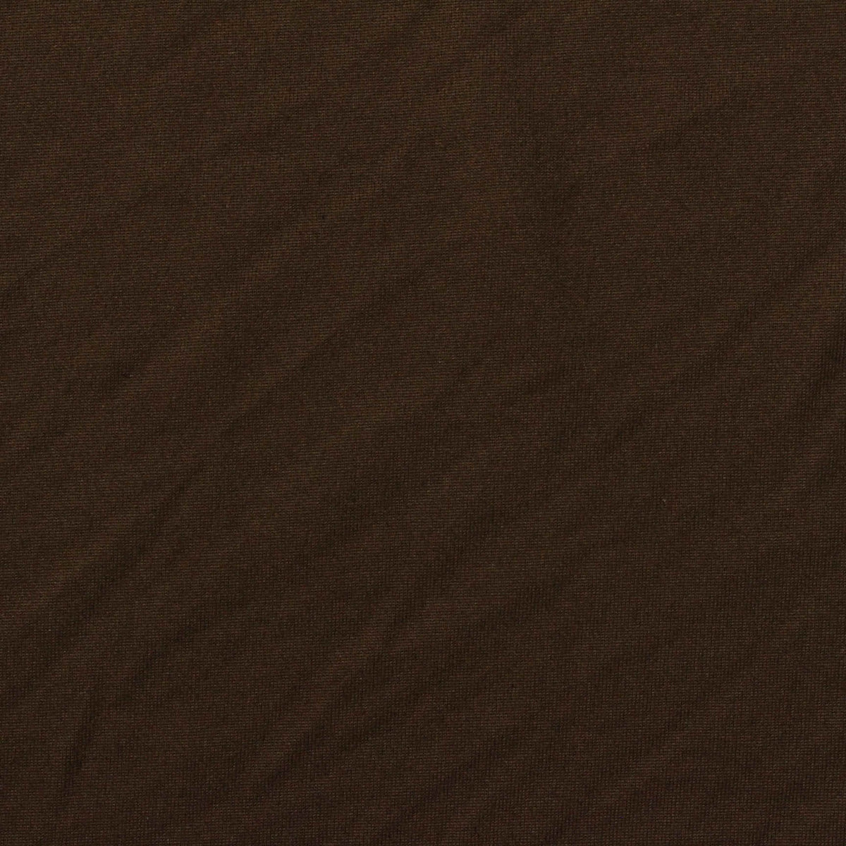 Polyester Stretch Milk Silk Knit Fabric, 175 gsm, 180 cm — Brown