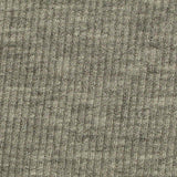 Khaki Marl Rib Knit, Viscose — texture