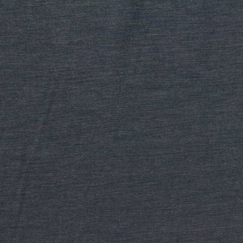 Dark Blue Marl Jersey Knit, Poly-Tencel Lyocell