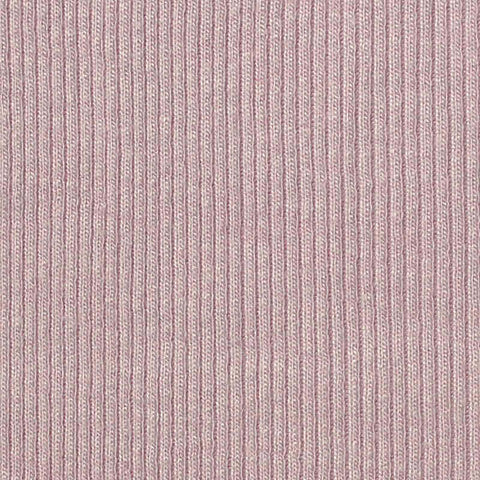 Dusty Pink Rib Knit, Viscose
