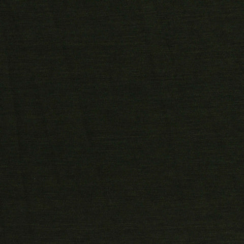 Dark Green Heathered-Marl Jersey Knit, Poly-Tencel Lyocell