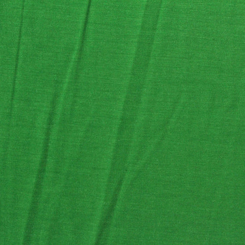 Polyester Tencel Lyocell Jersey Knit Fabric, 160 gsm, 165 cm — Green