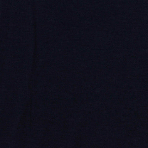 Viscose Stretch Jersey Knit Fabric, 140 gsm, 155 cm — Navy