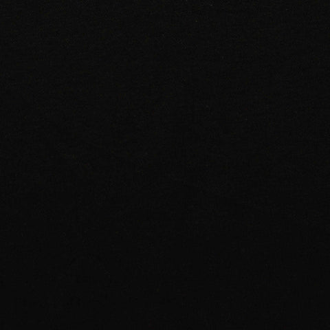 Polyester Viscose Blend Knit Fabric, 170 gsm, 160 cm — Black, ref EF-238554