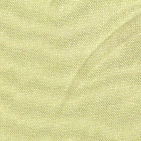 Pale Yellow Rib Knit, Poly-Viscose