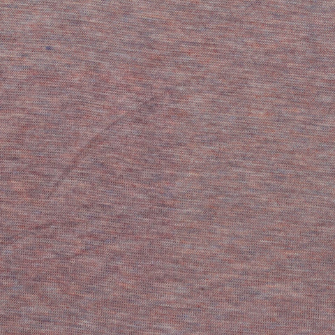 Pink Marl Rib Knit, Poly-Viscose, 180 gsm