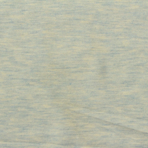 Polyester Viscose Interlock Knit Fabric, 170 gsm, 160 cm — Blue, ref EF-238575
