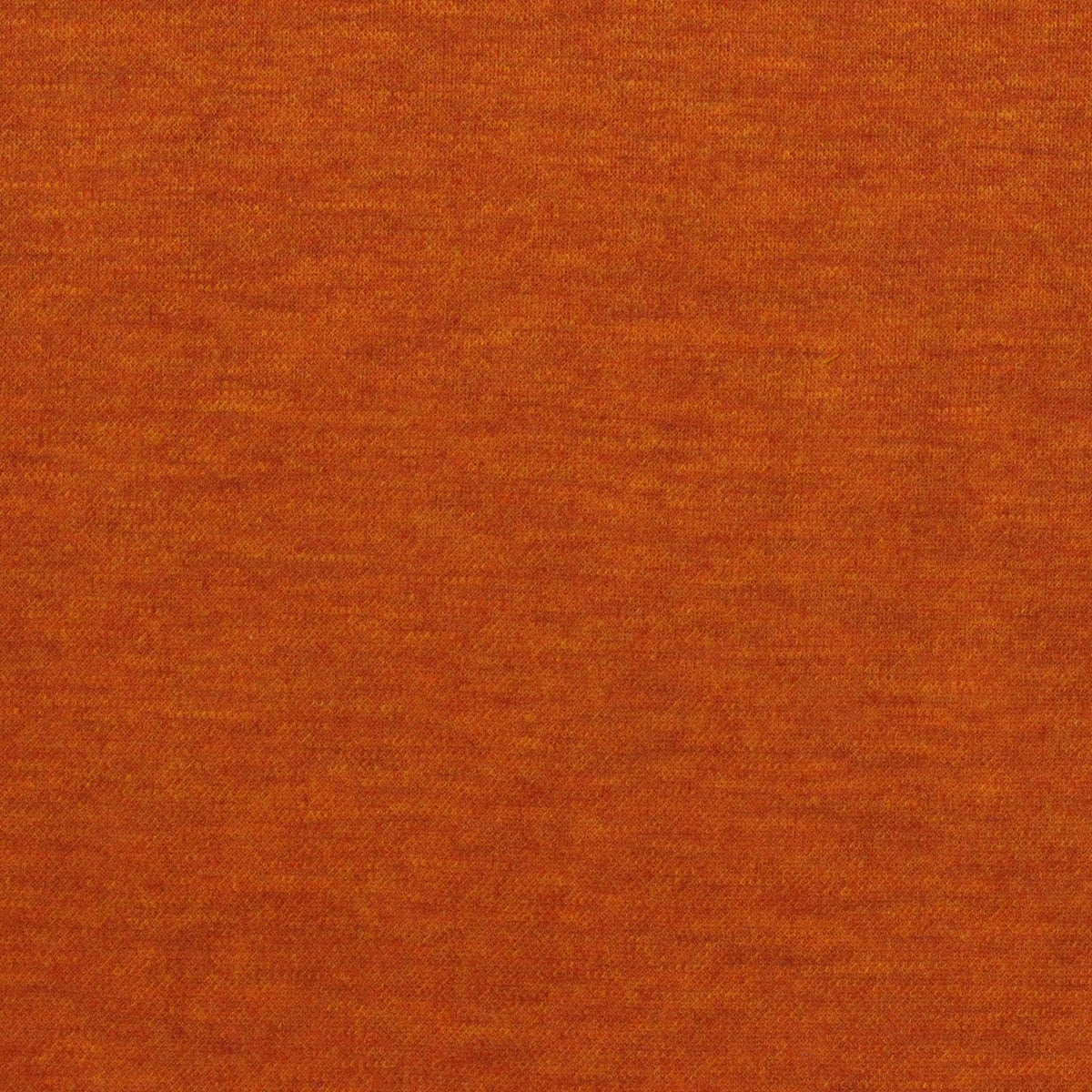 Orange Marl Interlock Knit, Poly-Viscose, 170 gsm