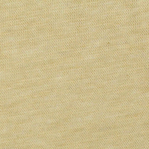 Light Yellow Marl Rib Knit, Poly-Viscose