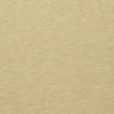 Light Yellow Marl Rib Knit, Poly-Viscose