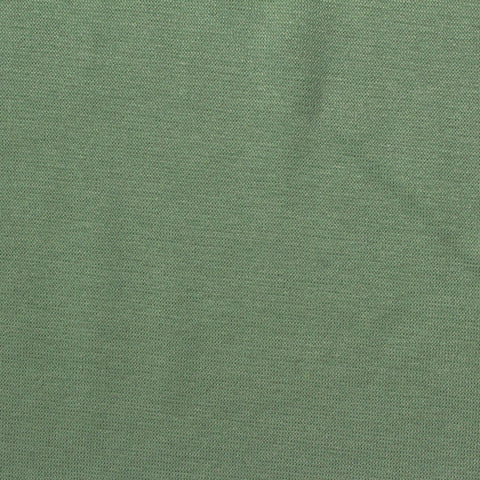 Polyester Viscose Stretch Rib Knit Fabric, 200 gsm, 158 cm — Green