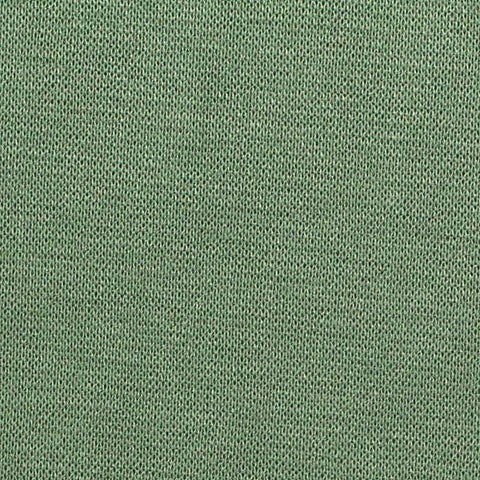 Polyester Viscose Stretch Rib Knit Fabric, 200 gsm, 158 cm — Green