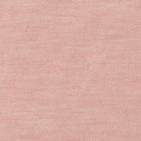 Light Pink Heather Piqué Knit, Poly-Viscose