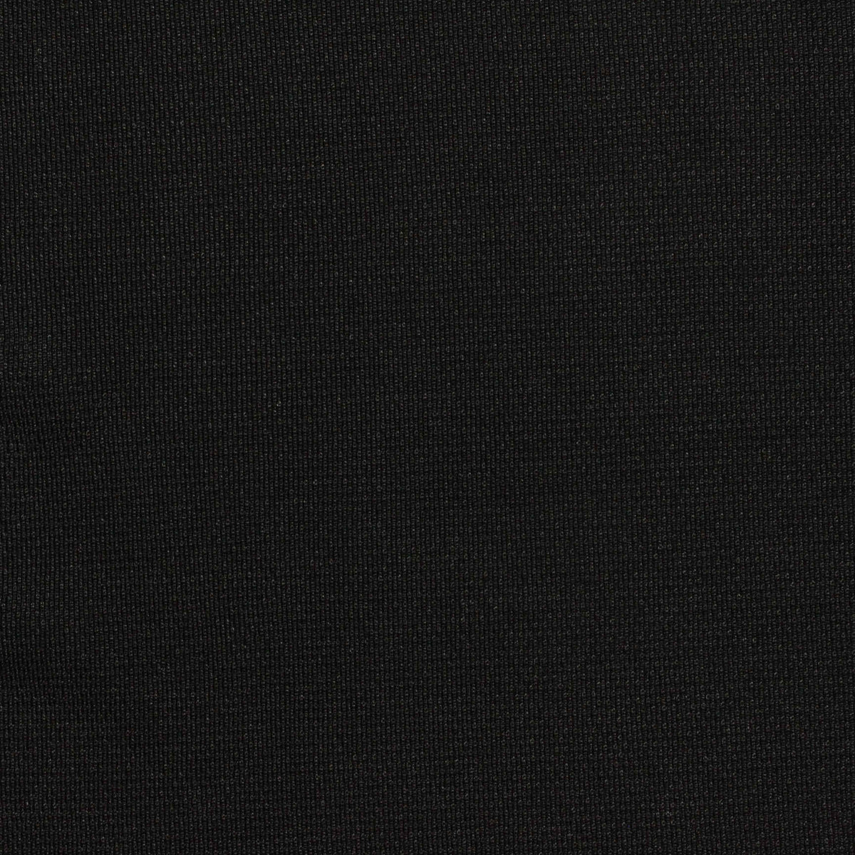 100% Polyester Piqué Knit Fabric, 250 gsm, 165 cm — Black