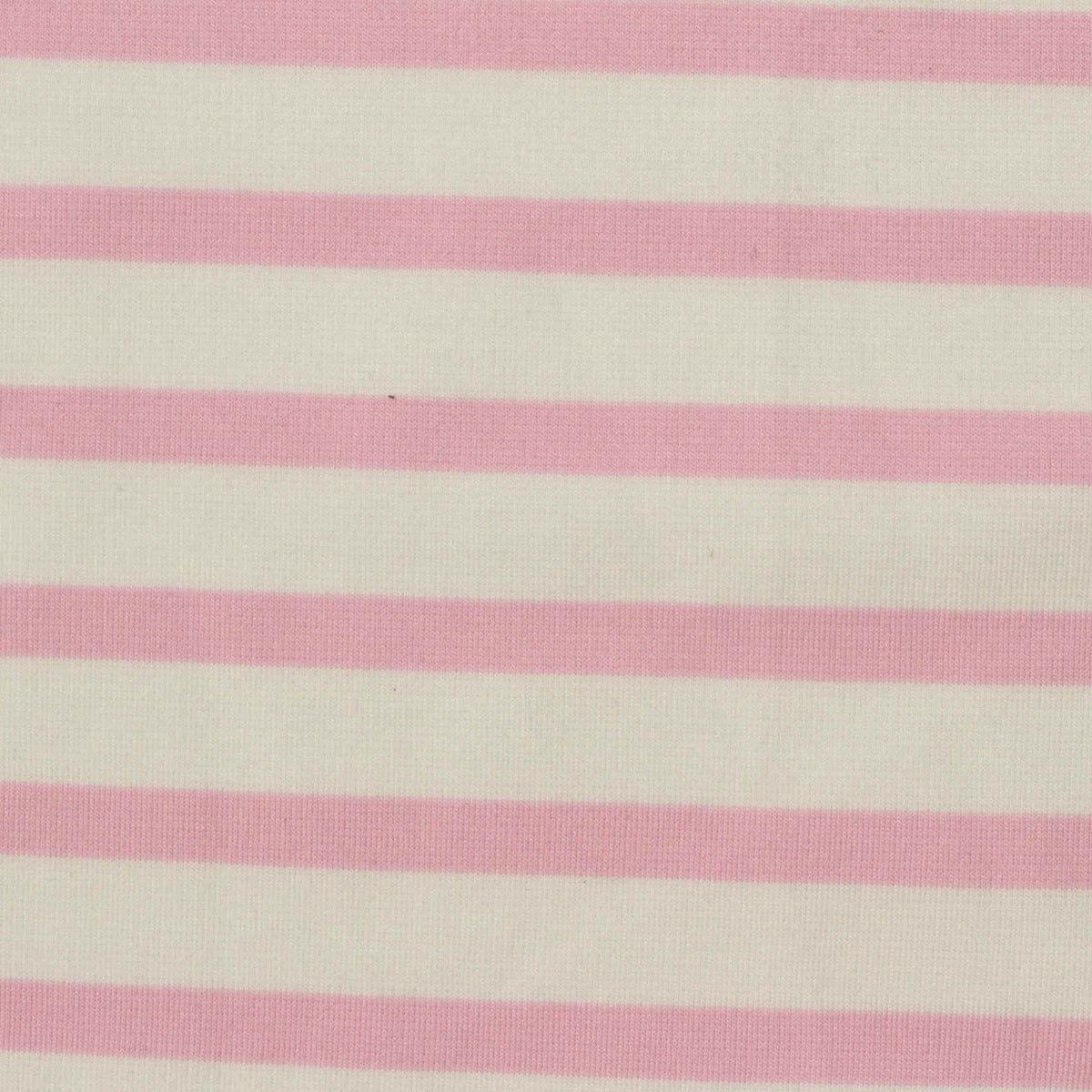 Pink Horizontal-Stripe Ponte Knit, Poly-Viscose