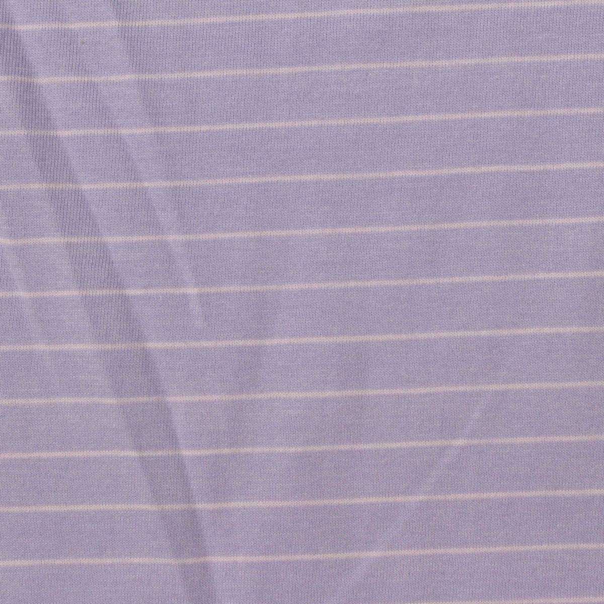 Purple Horizontal-Stripe Jersey Knit, 165 gsm