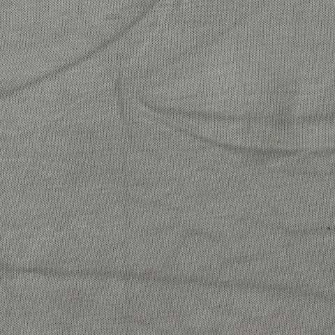 Cotton Viscose Rib Knit Fabric, 350 gsm, 170 cm — Grey