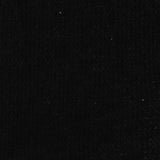 Cotton Polyester Rib Knit Fabric, 163 gsm, 165 cm — Black
