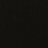 Cotton Polyester Stretch Rib Knit Fabric, 270 gsm, 122 cm — Black