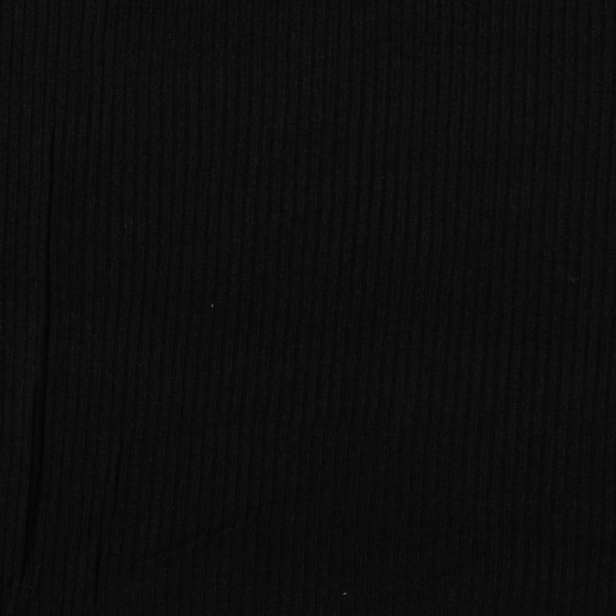Black Rib Knit, Polyester