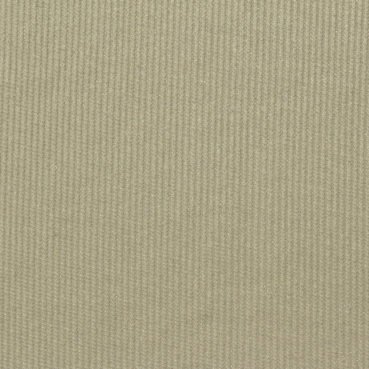 Polyester Metallic Stretch Rib Knit Fabric, 125 gsm, 148 cm — Khaki