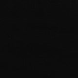 Brushed Polyester Cotton Fleece Fabric, 345 gsm, 150 cm — Black