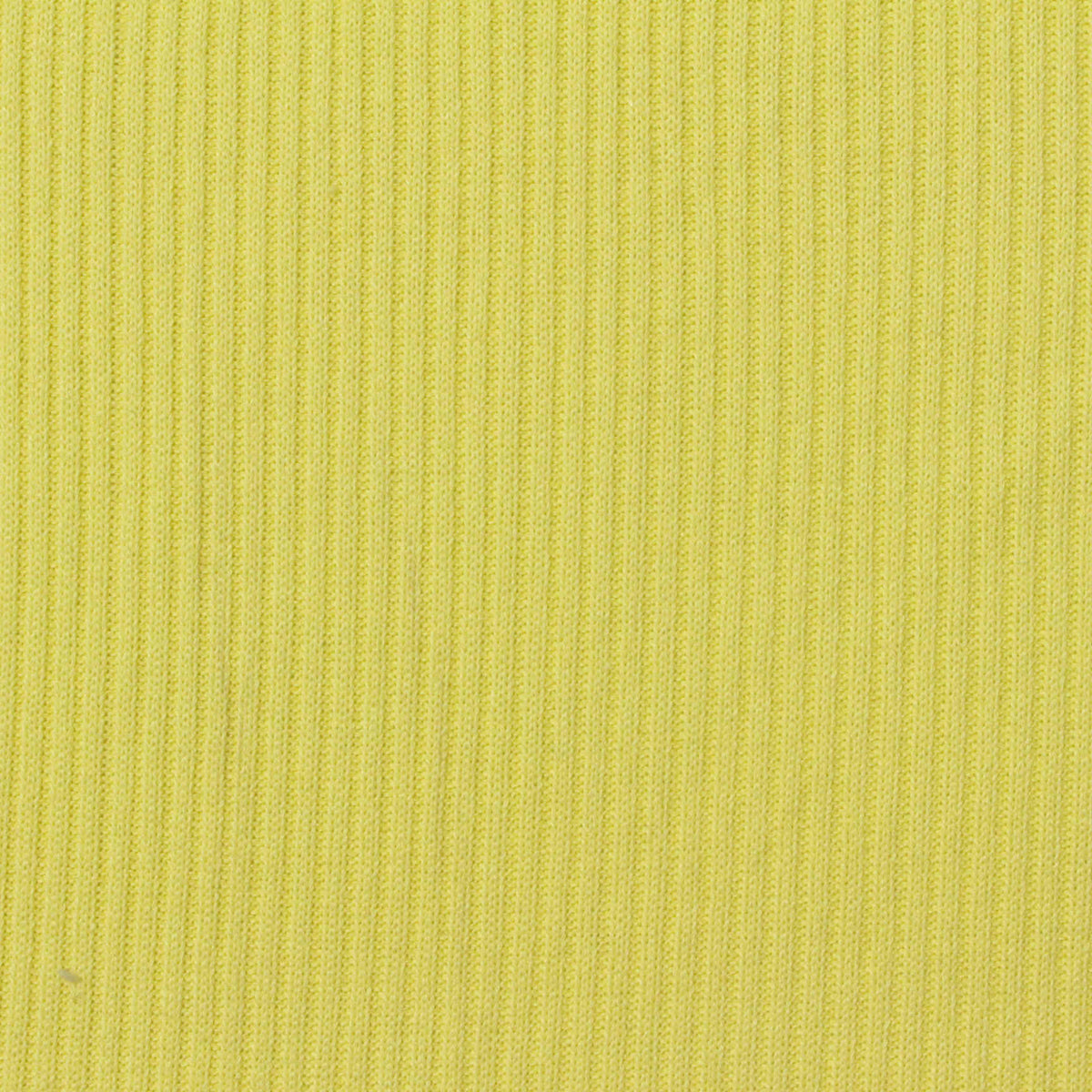 Polyester Viscose Stretch Rib Knit Fabric, 250 gsm, 150 cm — Yellow